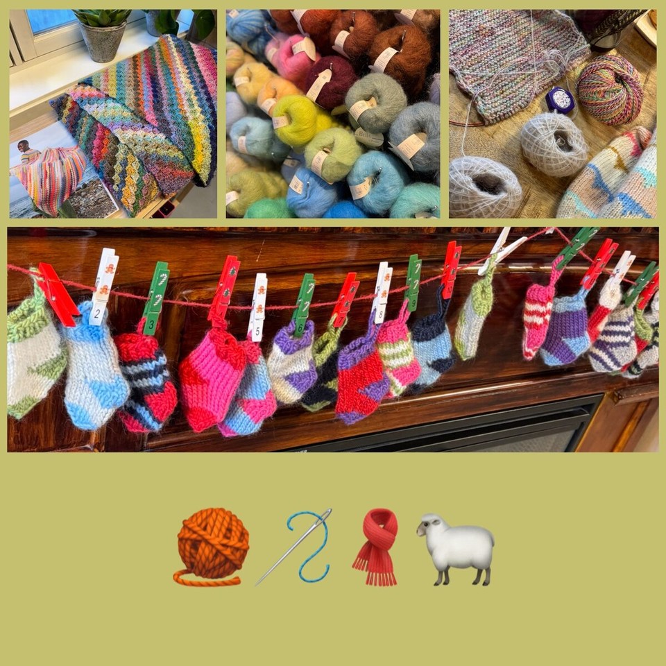 Norwegen - Lillehammer - Hier wird wohl viel gestrickt… alleine in der Straße sind 3 Strickläden. 