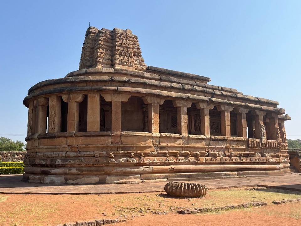 Indien - Badami - Aihole:Durga Tempel
