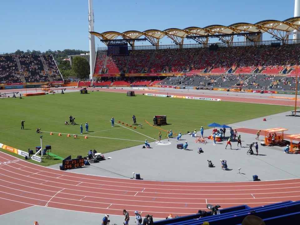 Australia - Brisbane - Decathlon shot-put