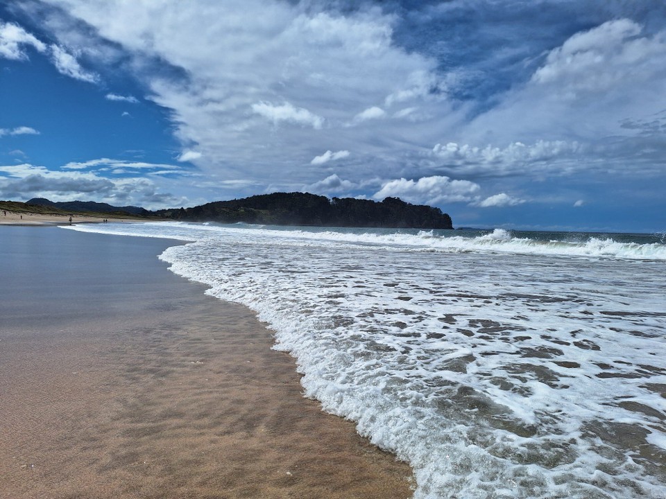 Neuseeland - Hot Water Beach - Breite, lange Strände 