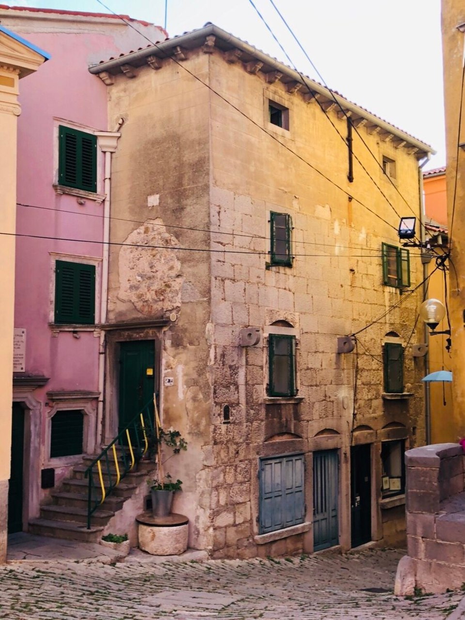 Kroatien - Labin - Lapin Altstadt