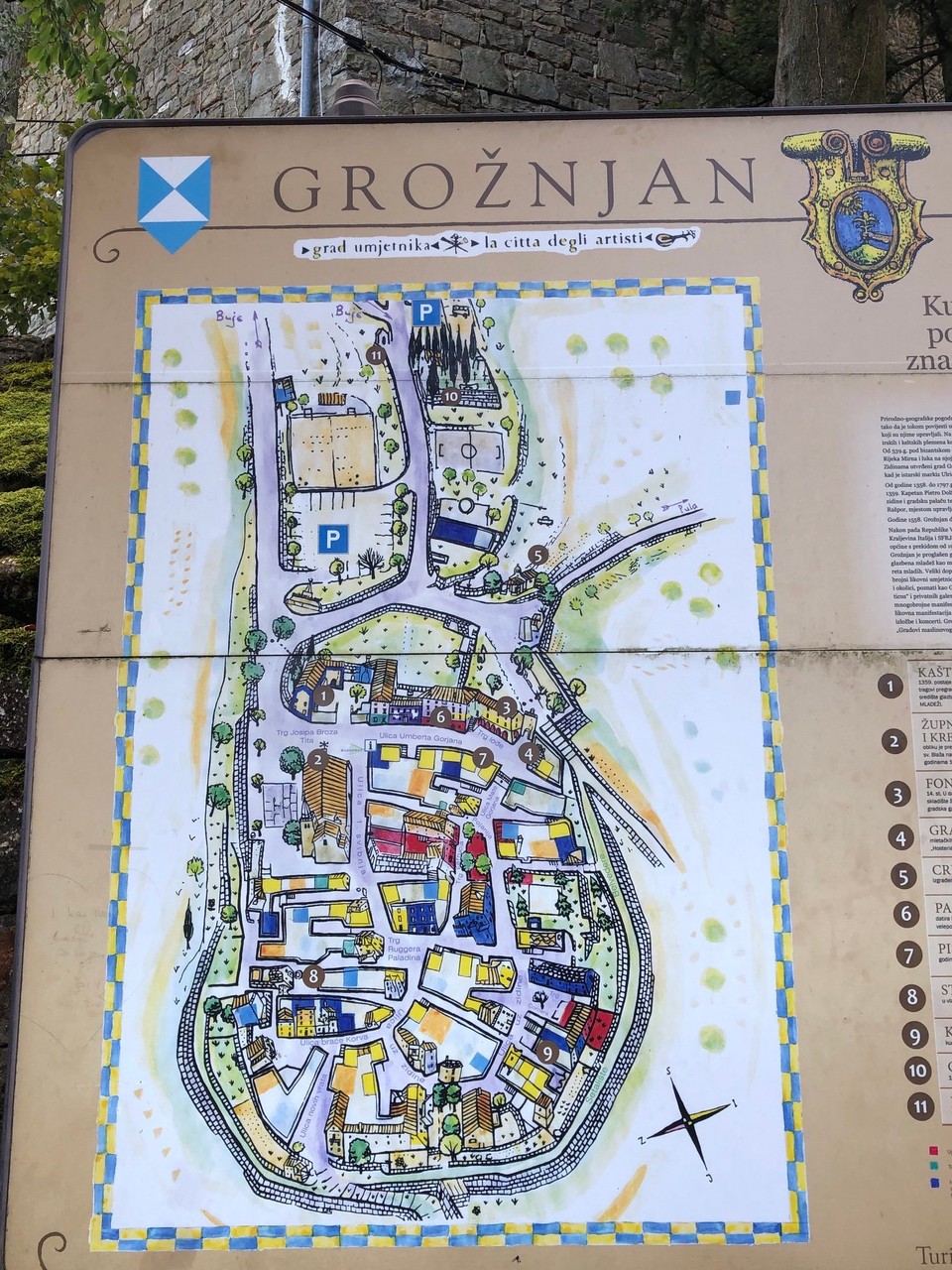 Kroatien - Motovun - Groznjan 