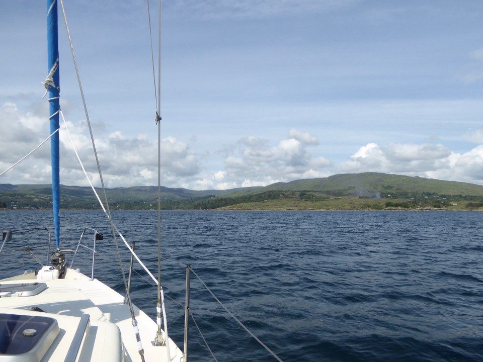 Ireland - Glengarriff - Leaving Adrigole Harbour.