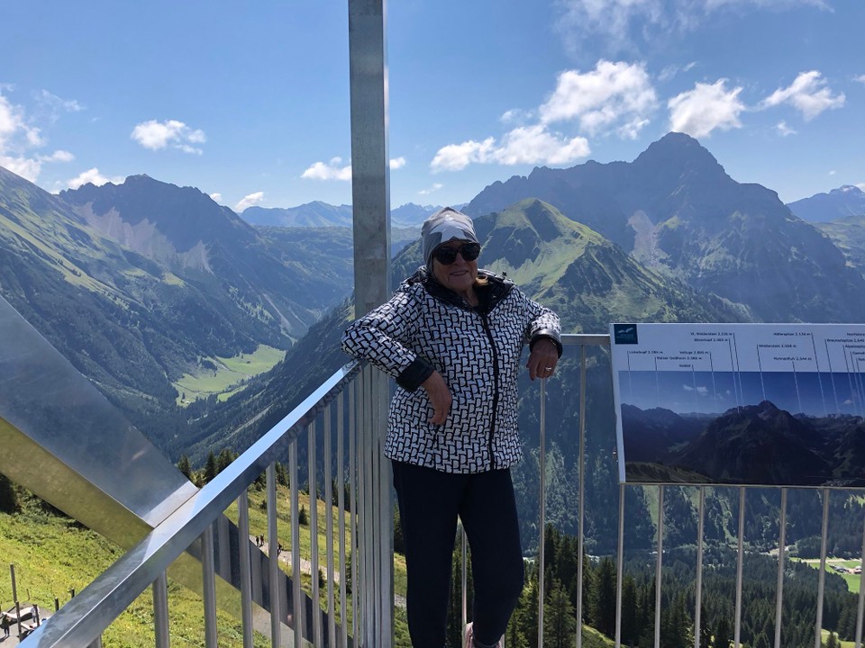 Deutschland - Oberstdorf - Aussichtsplattform am Walmendingerhorn 
