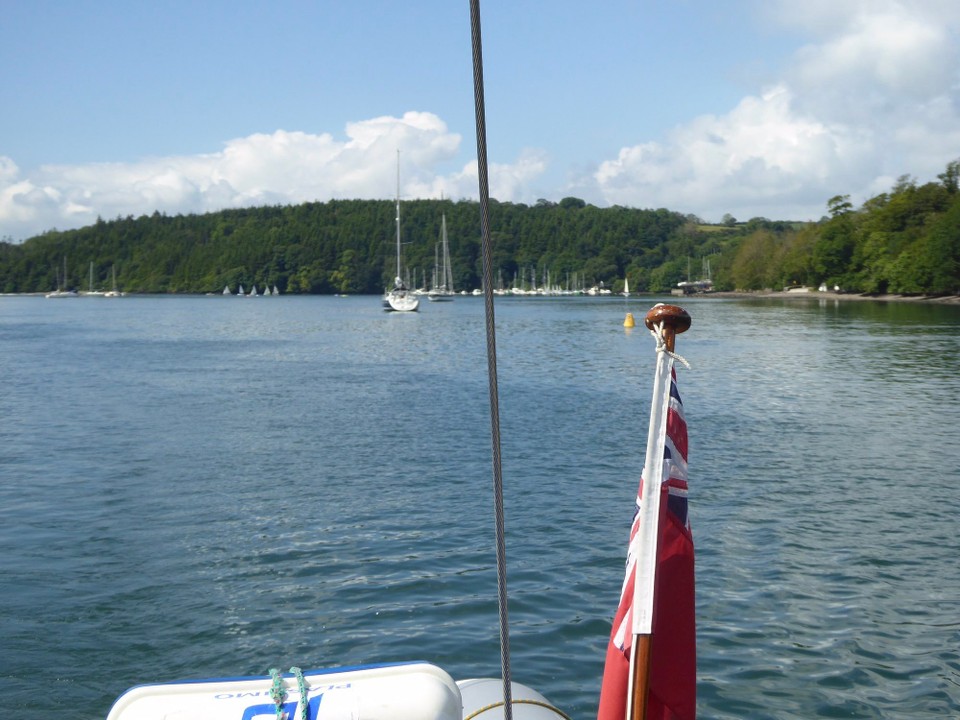 Ireland - Carrigtwohill - A beautiful, calm morning as we left East Ferry Marina. 