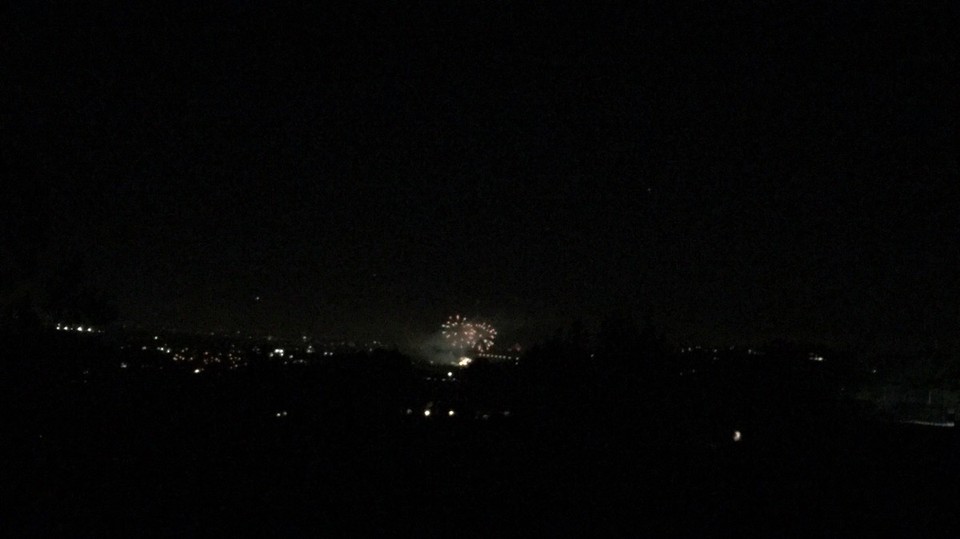  - Vereinigte Staaten, La Cañada Flintridge - Das ist die Aussicht von meiner Tante zu Hause. Ziemlich nice, huh? 
