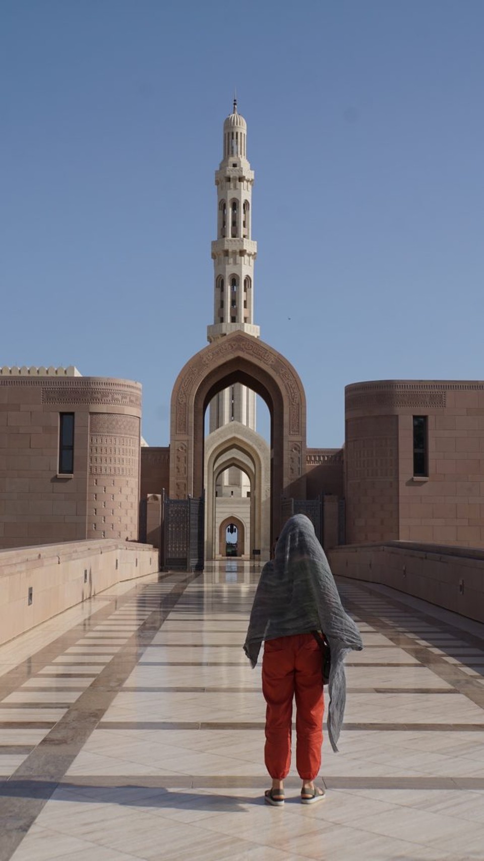 Oman -  - Der Haupteingang