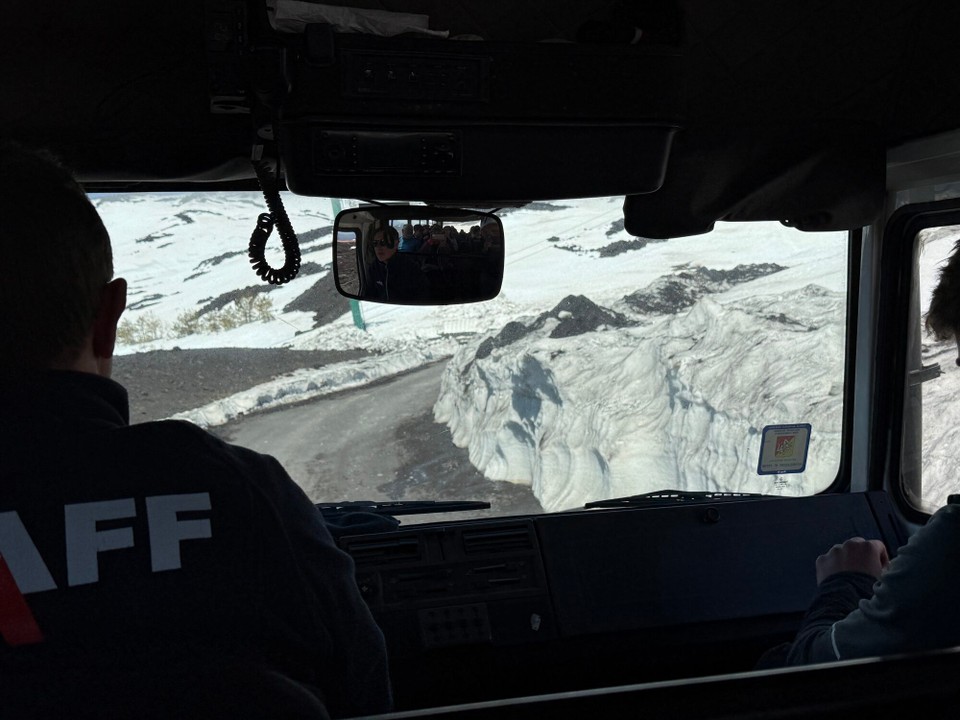 Italien - Riposto - Immer mehr Schnee