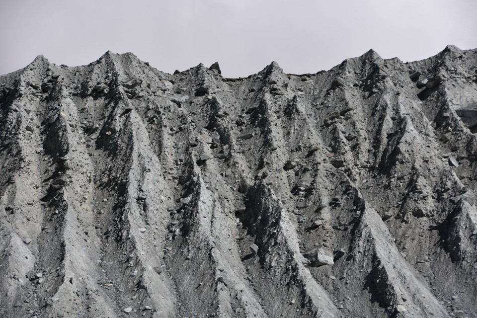 Schweiz - Zermatt - Imposante Moräne