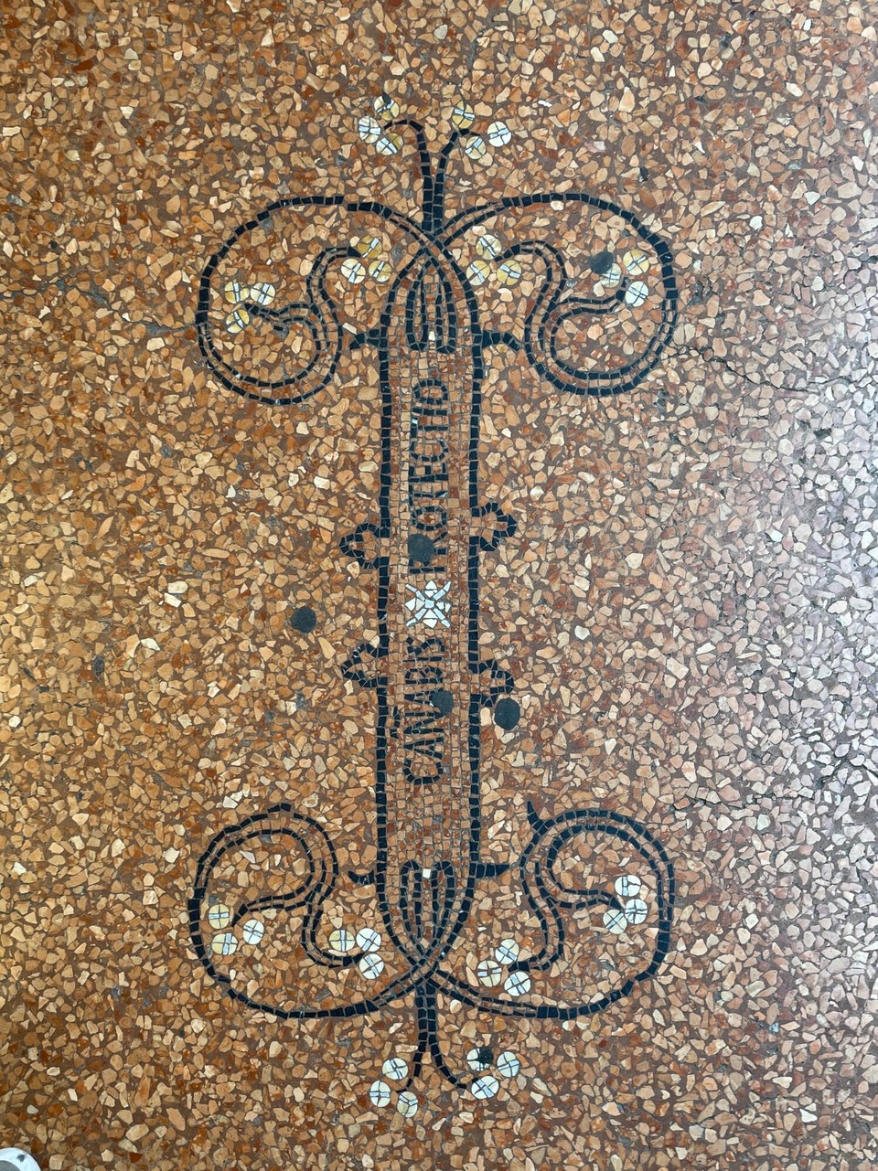 Italien - Bologna - Terrazzo am Boden und