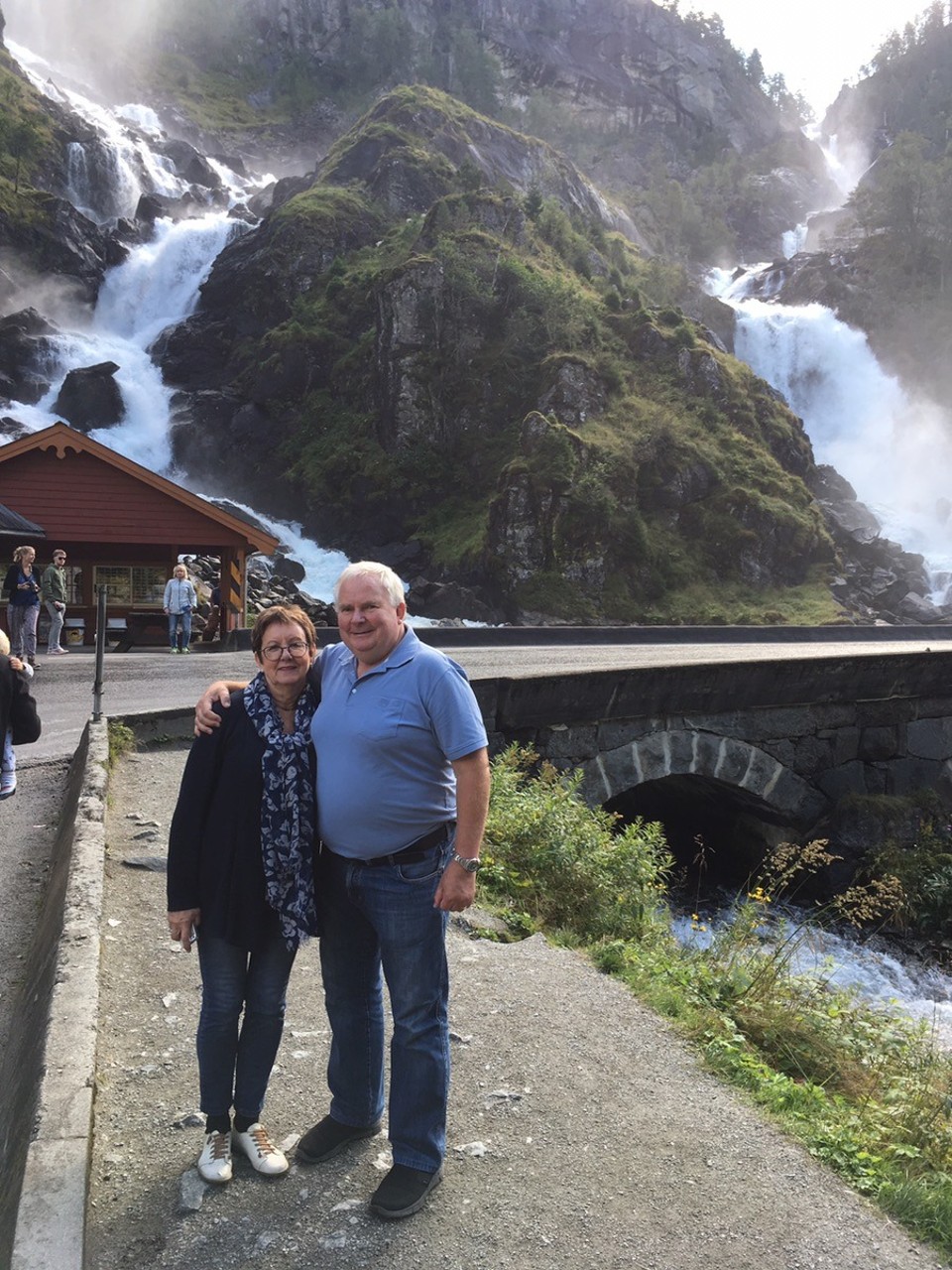  - Wasserfall Låtefossen - 