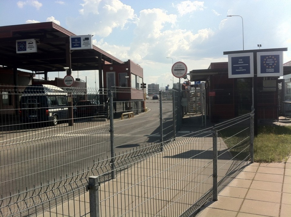 Lithuania - Vilnius - Grenzübergang nach Russland bei Sowjetsk 
