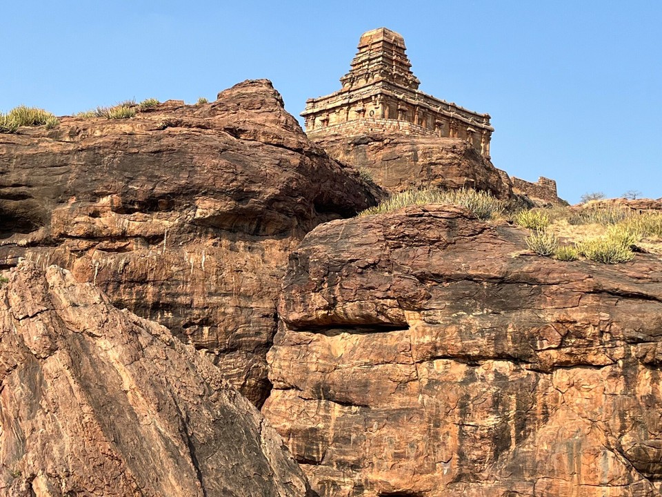 Indien - Badami - Weg zum Fort