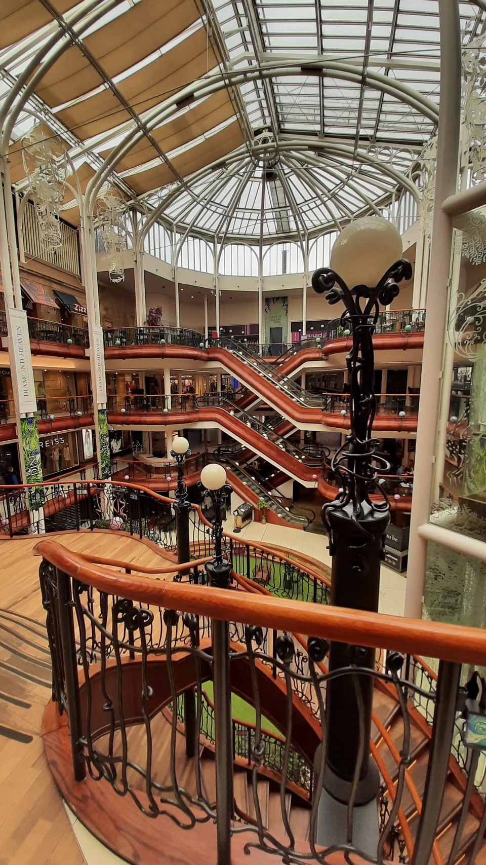 Vereinigtes Königreich - Glasgow - Princes Square Kaufhaus in Glasgow