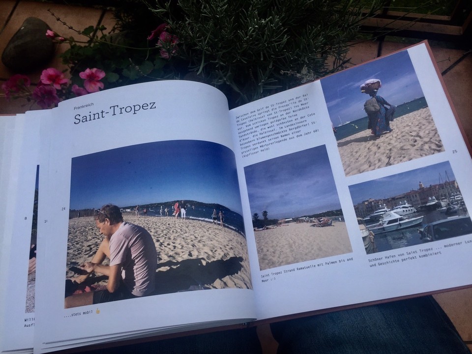 Frankreich - Saint-Tropez - Yeah! Meine Reise als Buch zum Blättern! Super cool!