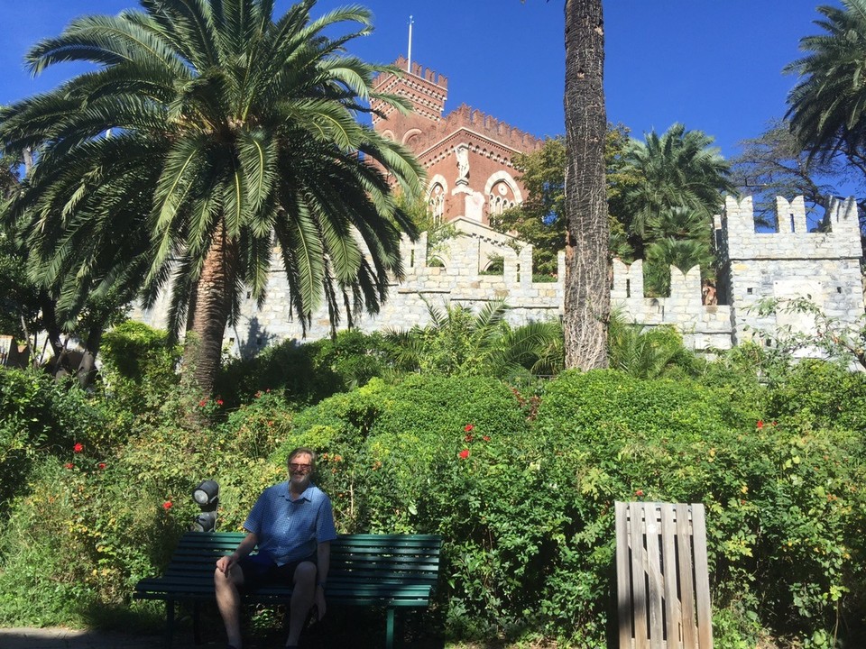  - Italy, Genoa - Castello D'Albertis gardens