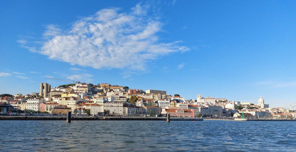 Portugal - Lissabon - Blick aufLissabon vom Tejo
