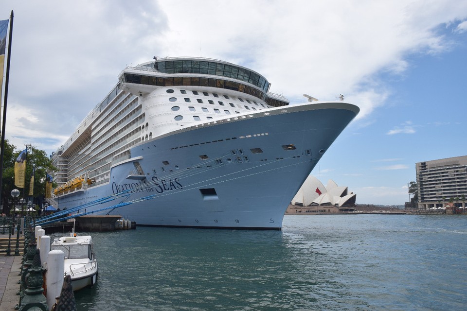 Australien - Sydney - Hier können sogar riesige Kreuzfahrtschiffe anlegen