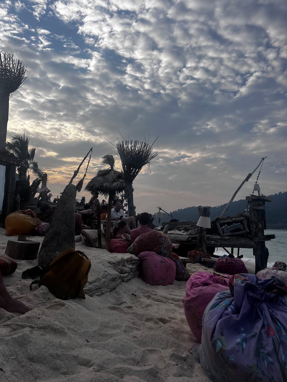 Thailand - Mueang Satun - The most hippy dippy cute beach bar! I’m going to miss this 😭