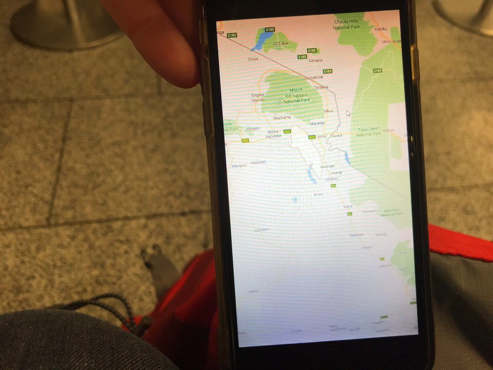 Deutschland - Frankfurt am Main - Dort wollen wir dann morgen Mittag irgendwann landen....