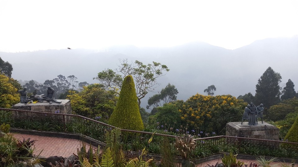 Kolumbien - Bogotá - Hier oben ist ein kleiner Nationalpark!