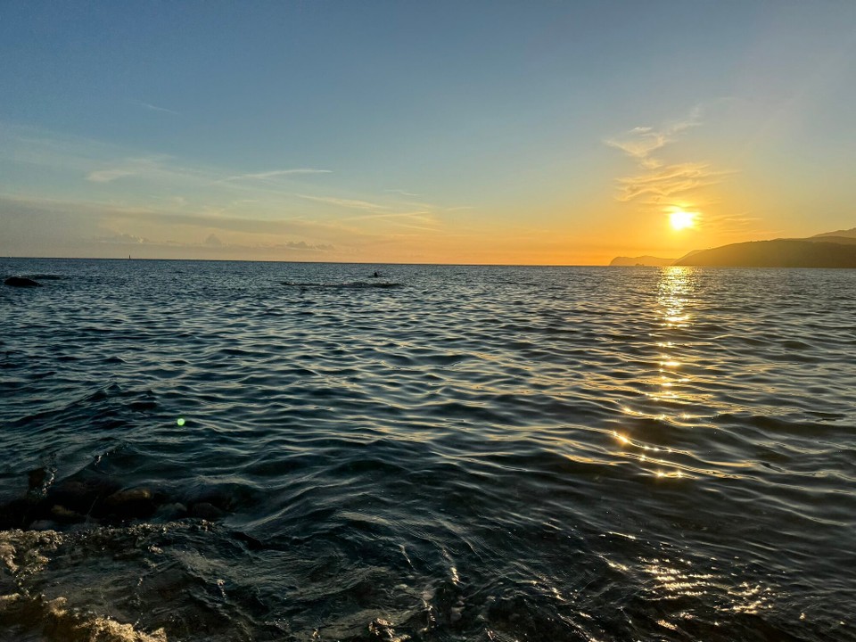 Italien - Capoliveri - Ich schwimm dann mal nach Korsika….