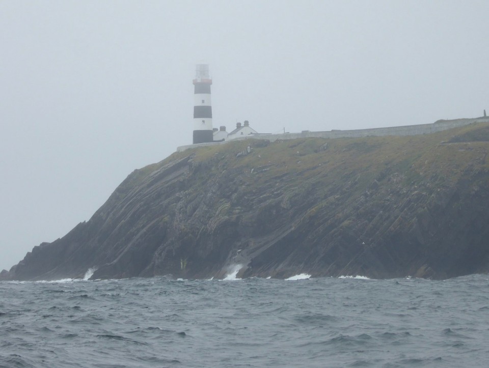 Ireland - Union Hall - As we approached Kinsale Head the swell became greater and the sea very confused.