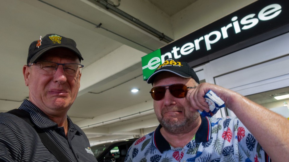 USA - New Orleans - Scheiden tut weh, der rote RAM muss weg.