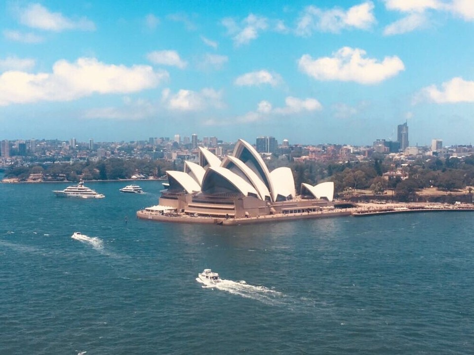 Australien - Sydney - Blick von der Harbour Bridge