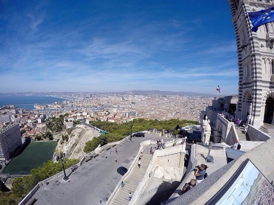  - Frankreich, Marseille  - Aussicht auf Marseille