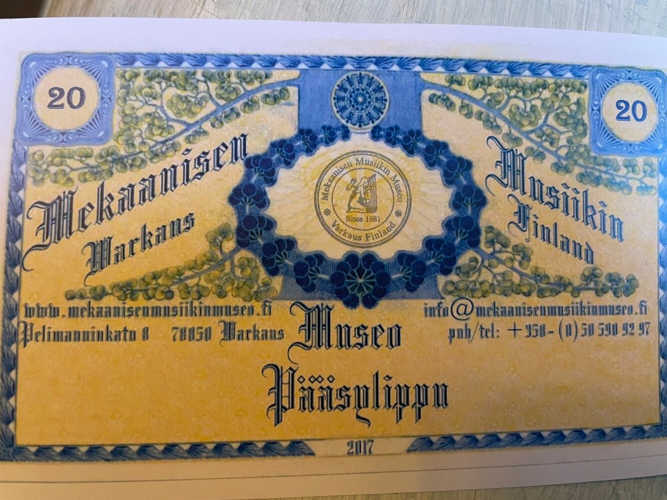 Finnland - Varkaus - Museum für mechanische Musik 