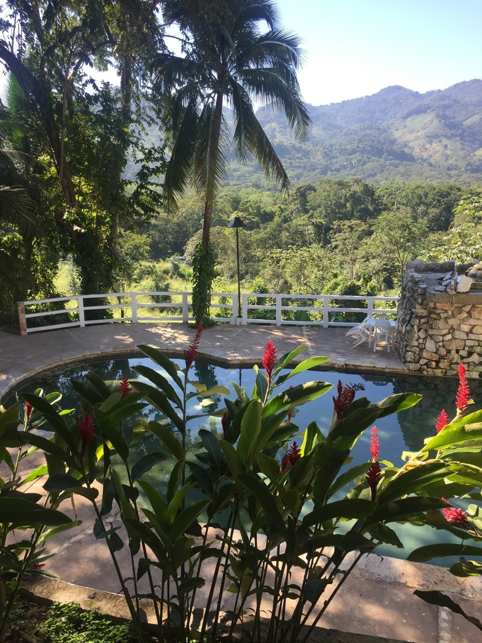 Mexiko - Palenque - Pool mit Dschungel-Blick