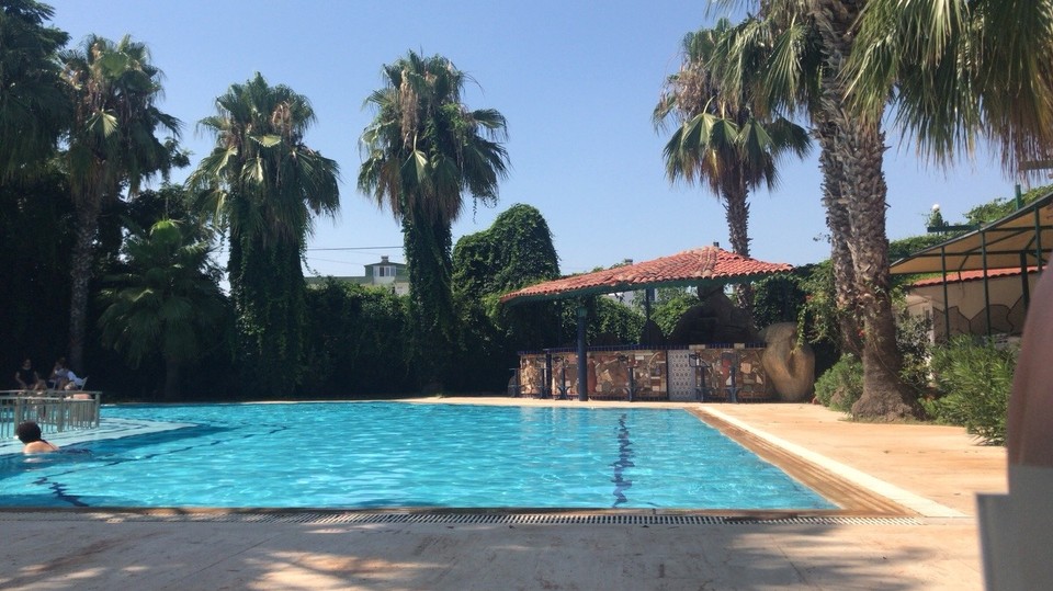 Türkei - Antalya - Poolanlage am Haus- entspannte Atmosphäre zum Relaxen