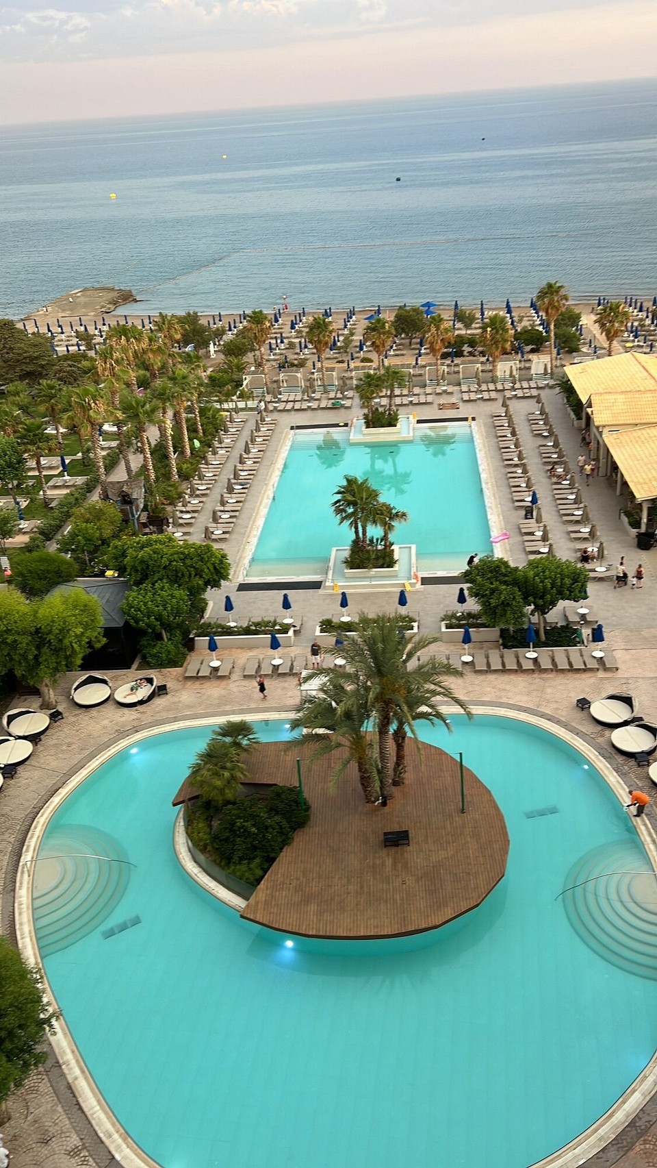 Griechenland - Koskinou - Eben im Hotel angekommen, erst einmal einen Blick vom Balkon geworfen
