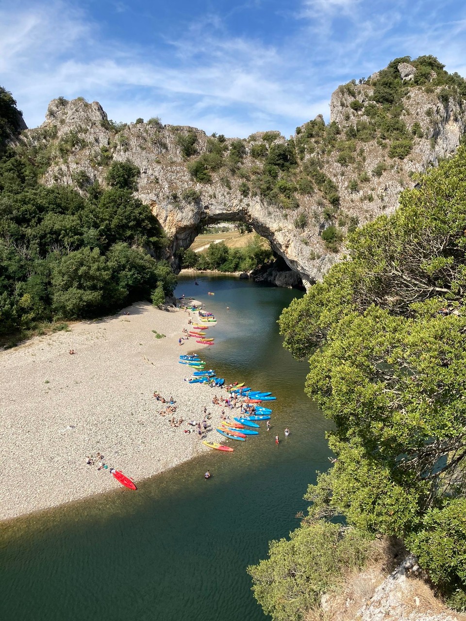 Frankreich - Vallon-Pont-d'Arc - alle da😄