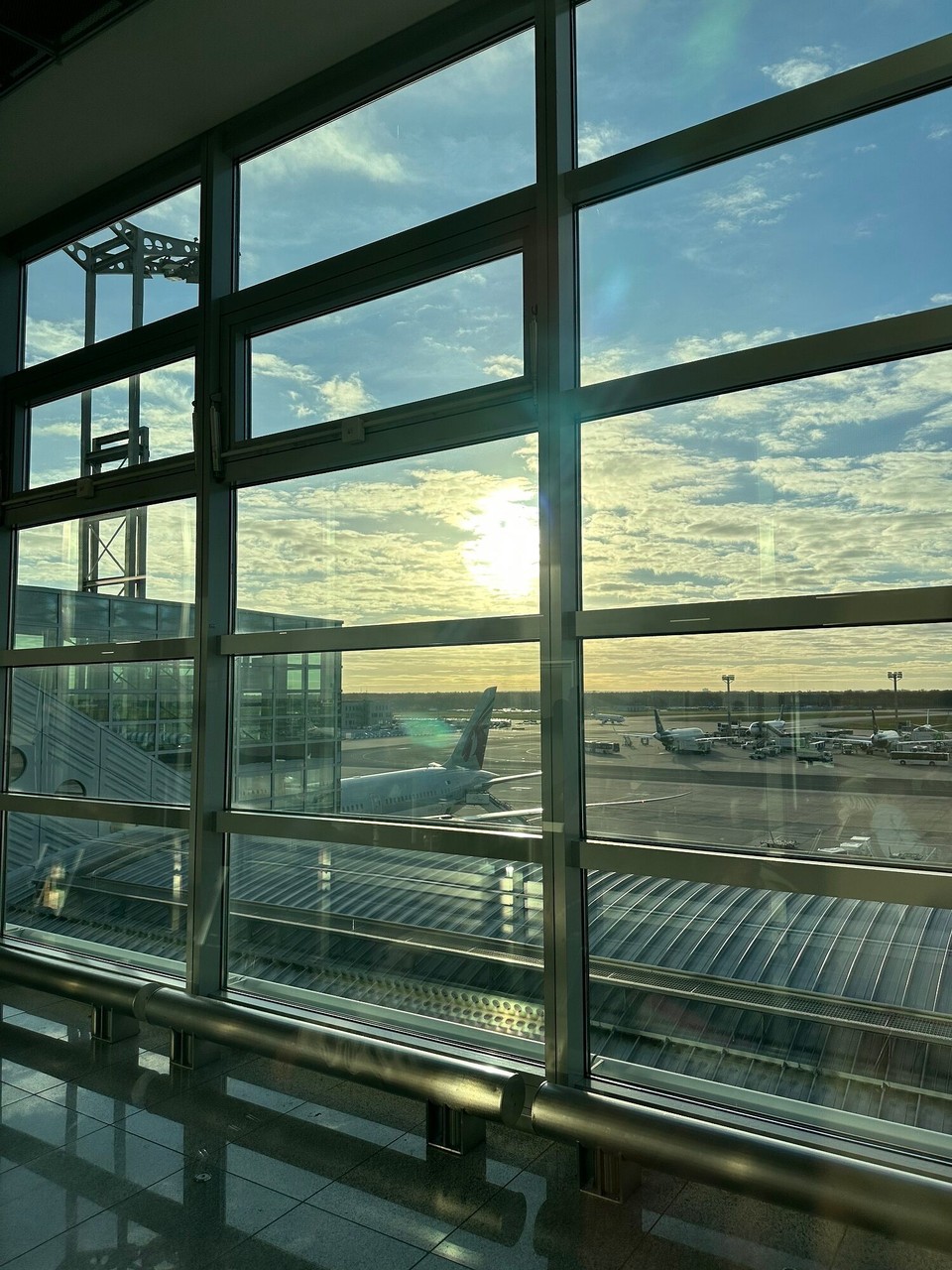 Katar - Doha - Heute machen wir uns auf den Weg. 

Von Frankfurt… 