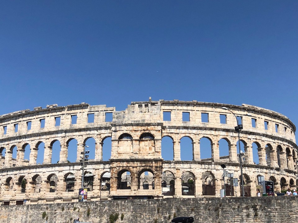 Kroatien - Pula - Pula Amphitheater