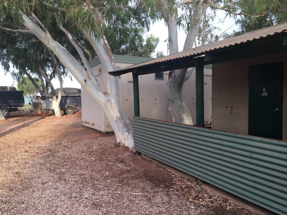Australien - Minilya - Der Badcontainer 