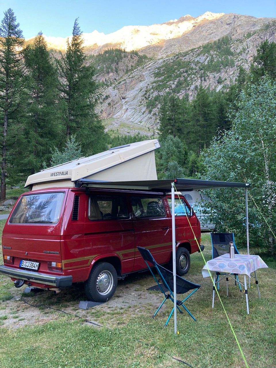 Italien - Cogne - Stellplatz in Valnontey