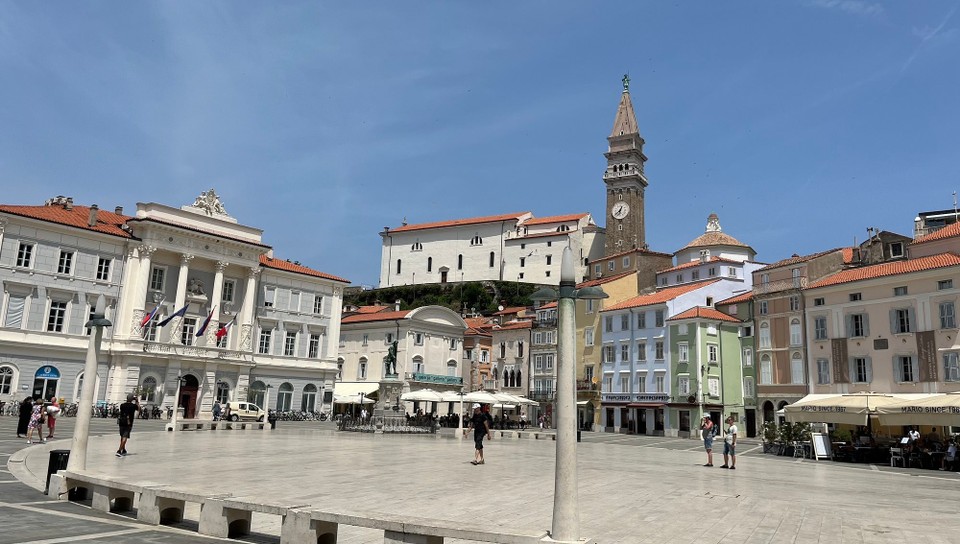 Slowenien - Piran - Piran der große Platz