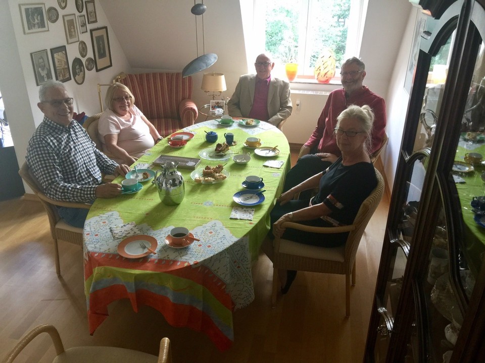 Germany - Bremen - Coffee and Cake with Margret and Jochen Heck. 