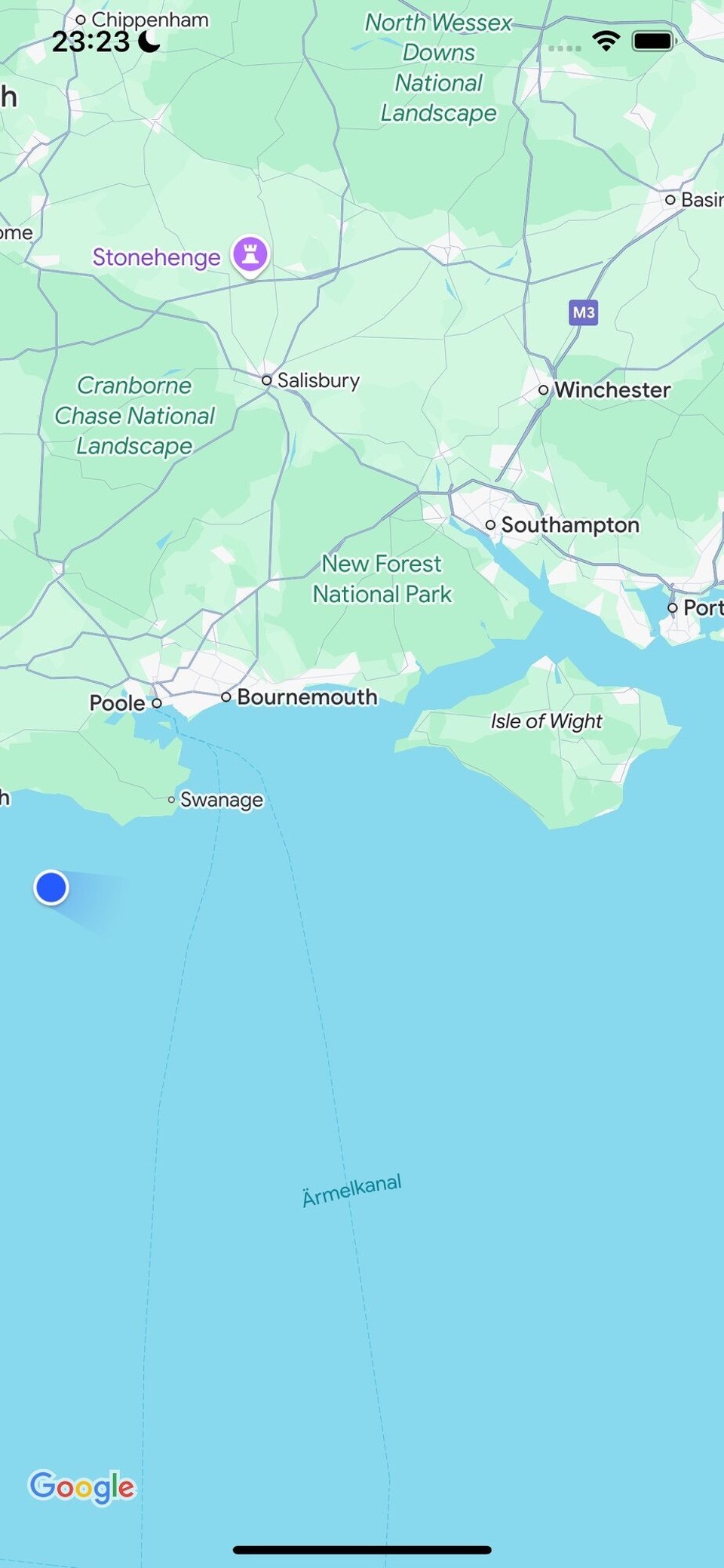 Vereinigtes Königreich - Isle of Portland - an Southampton vorbei...
