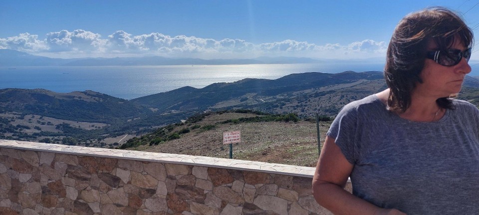 Gibraltar - unbekannt - und wieder ein Blick auf Afrika