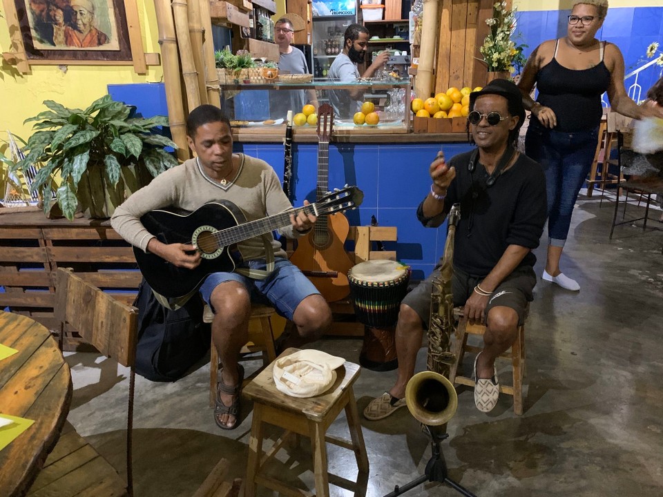 Cap-Vert - Mindelo - Un duo capverdien