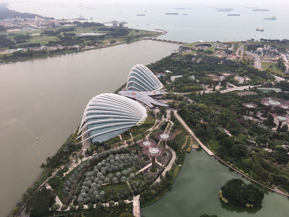 Singapur - Singapur - Ein Blick Auf die Anlagen des botanischen Gartens