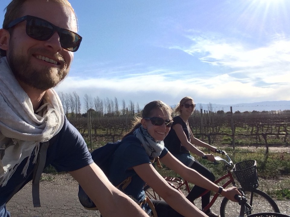 Argentinien - Mendoza - Radweinrunde trotz Zonda (Andensturm)