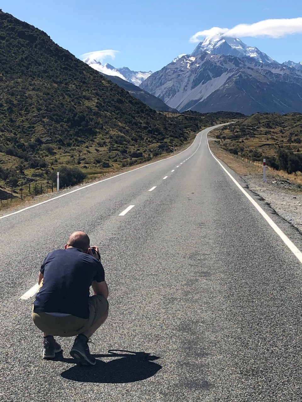 Neuseeland - Omarama - Endlich ist der Mount Cook fast wolkenfrei