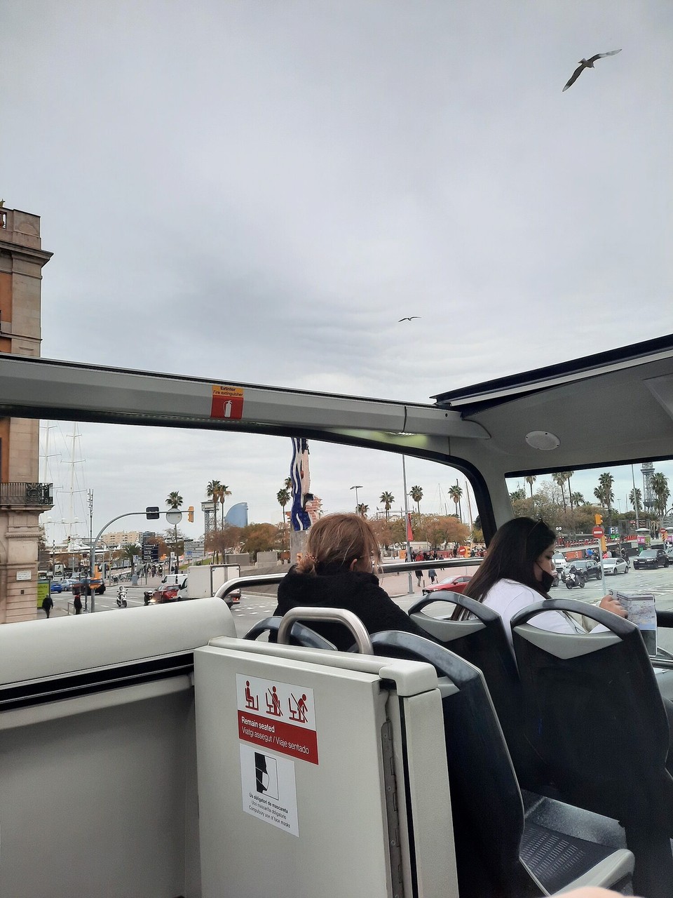 Spain - Barcelona - Braucam ar turistu autobusu