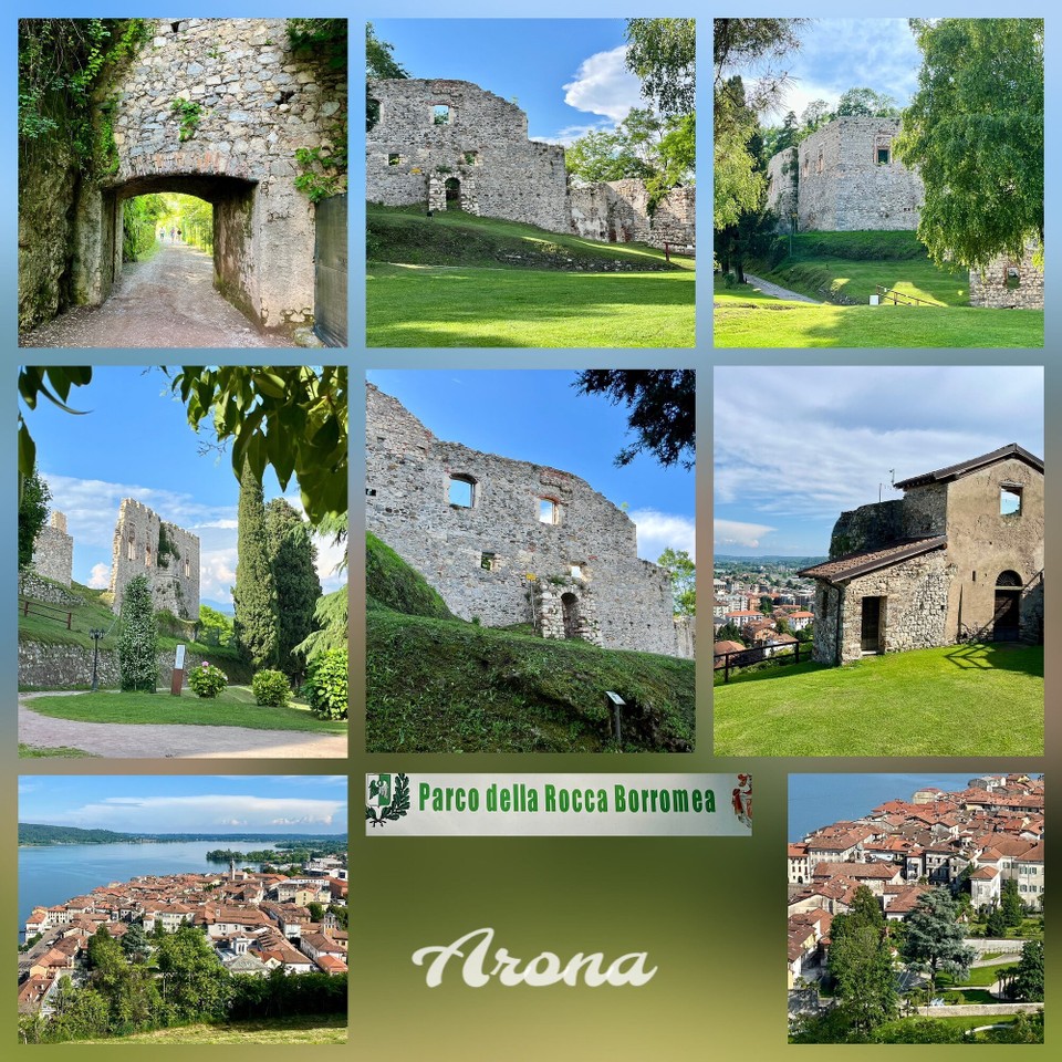 Italien - Arona - Parcours bella Rocco