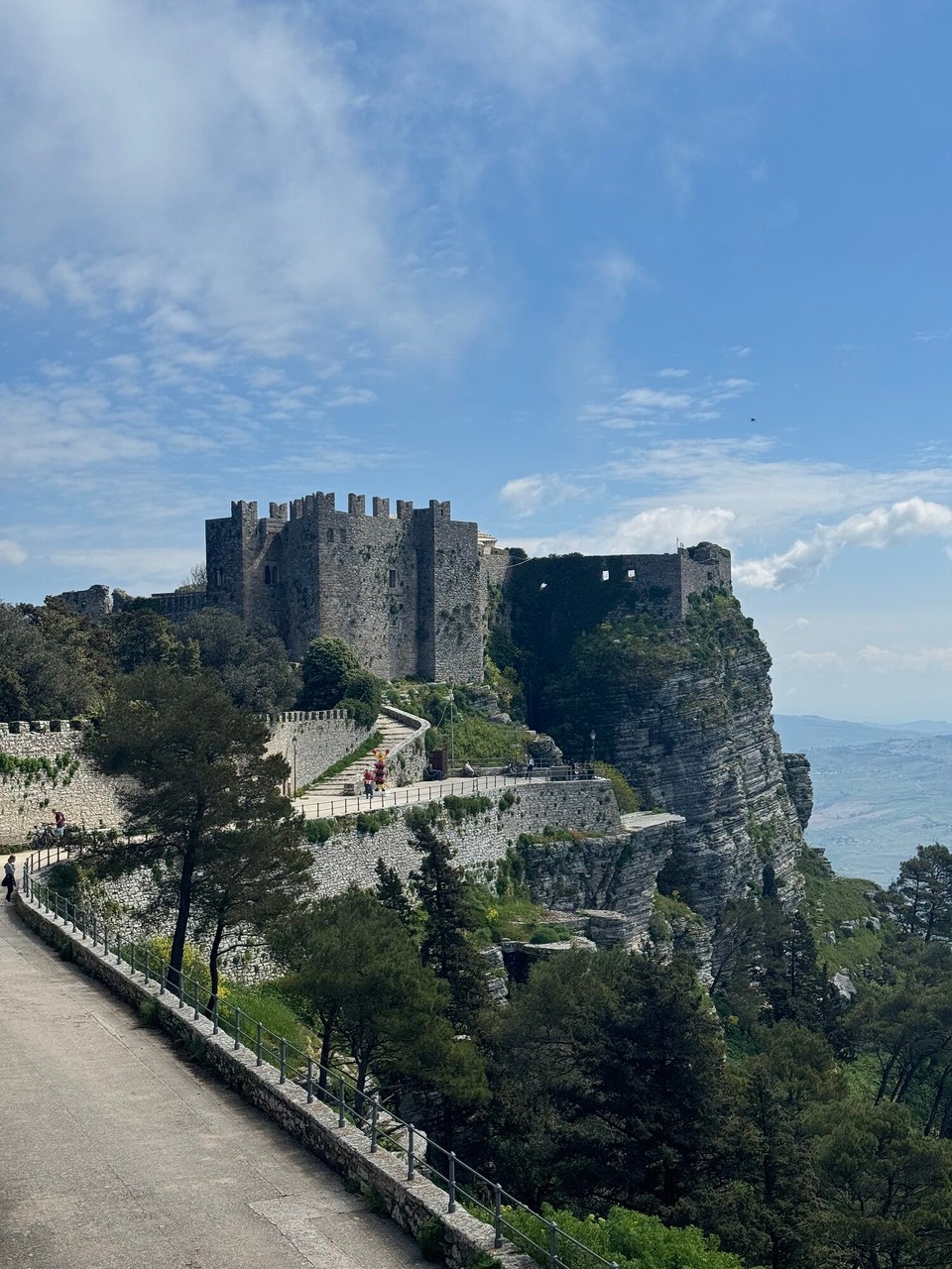 Italien - Castellammare del Golfo - Das Castello